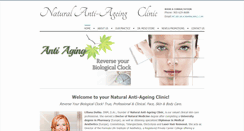 Desktop Screenshot of naturalantiageing.com